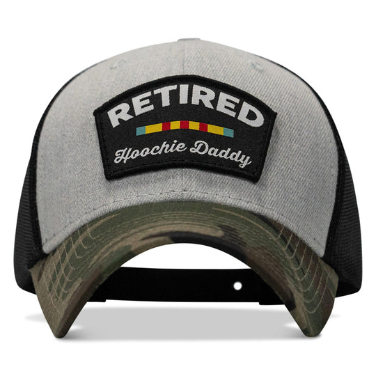 One Revolver Surfboards - Retired Hoochie Daddy Veteran Patch Snapback Hat HEADWEAR