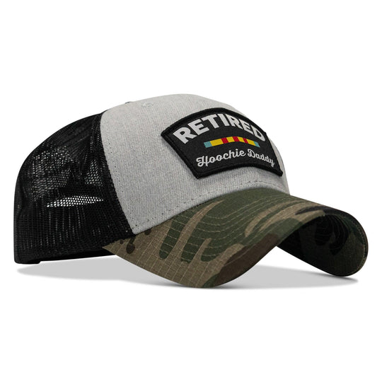 One Revolver Surfboards - Retired Hoochie Daddy Ribbons Patch Original Ripstop Snapback Hat HEADWEAR