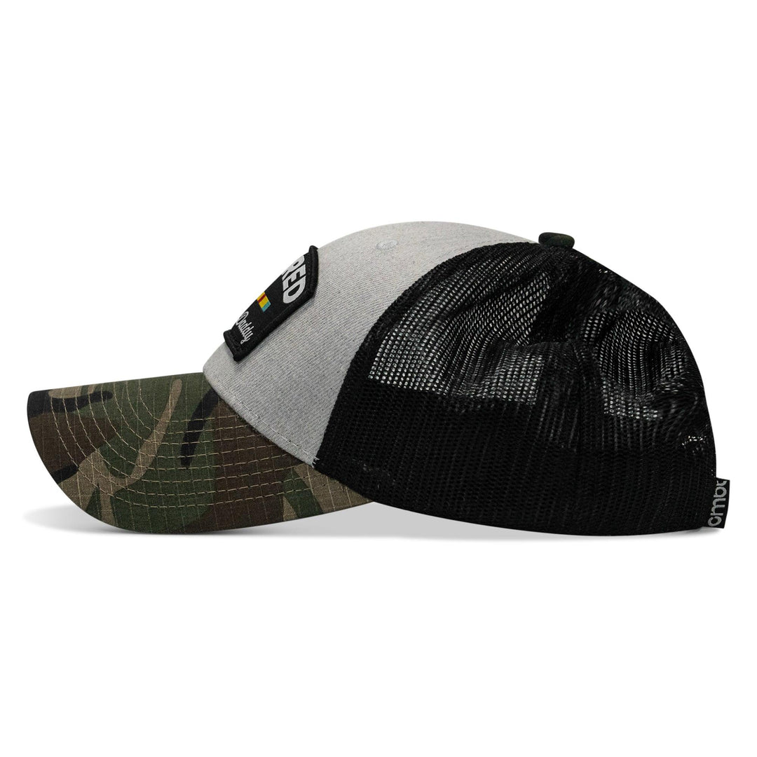 One Revolver Surfboards - Retired Hoochie Daddy Veteran Patch Snapback Hat HEADWEAR