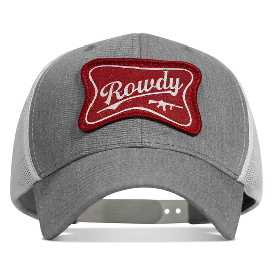 Rowdy Beer Logo Patch Snapback Hat - One Revolver Surfboards