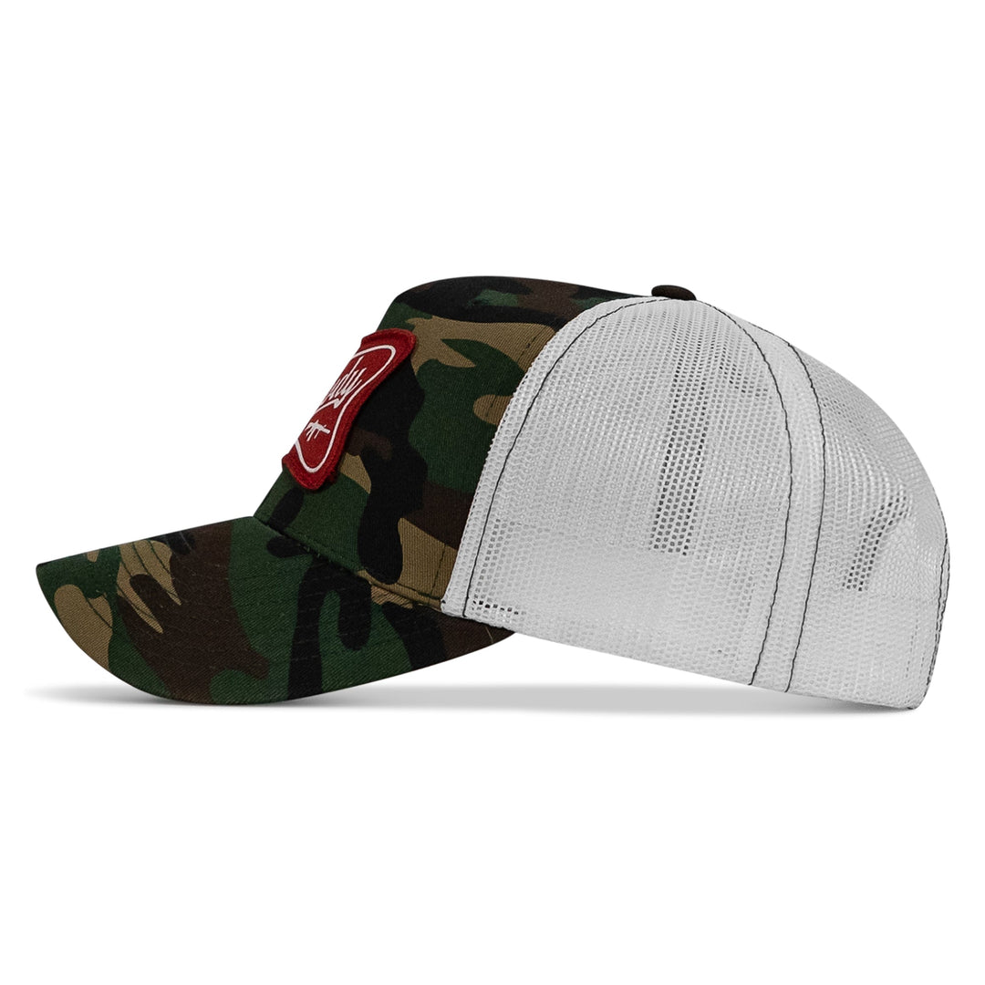 Rowdy Beer Logo Patch Snapback Hat