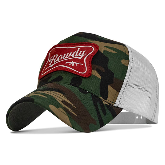 Rowdy Beer Logo Patch Snapback Hat