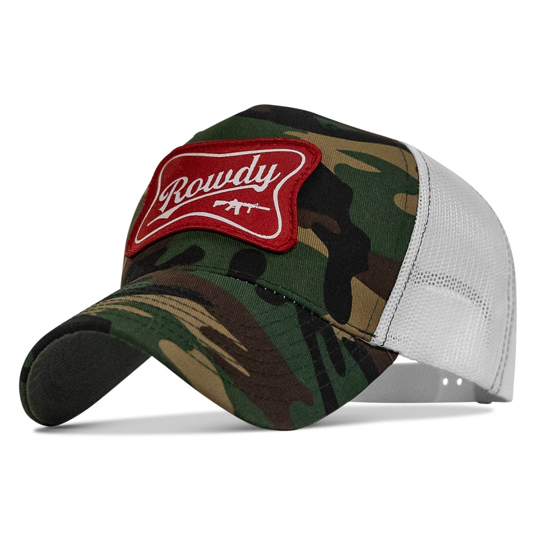 Rowdy Beer Logo Patch Snapback Hat - One Revolver Surfboards