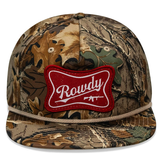 One Revolver Surfboards - Rowdy Patch Flat Bill SnapBack Hat HEADWEAR