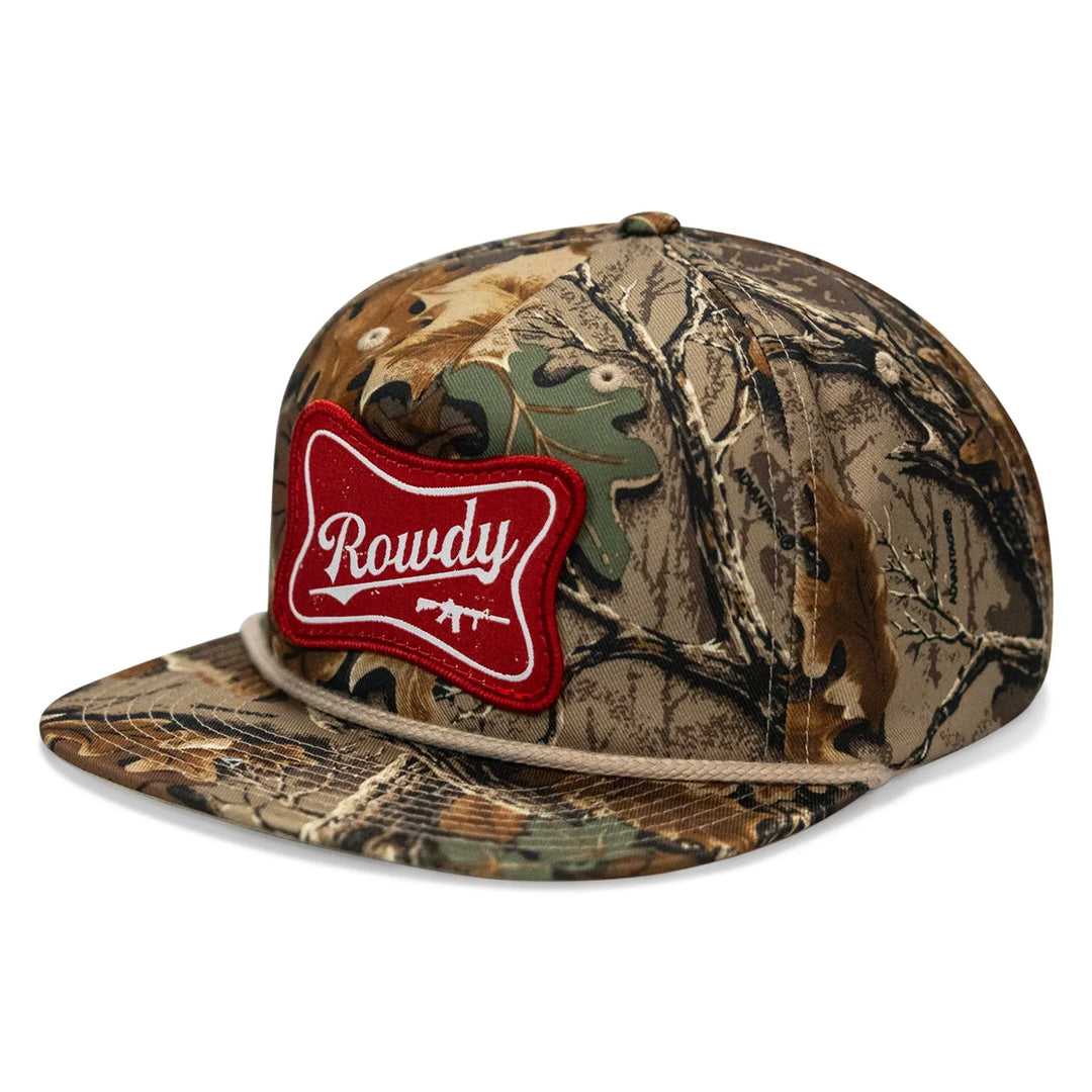 One Revolver Surfboards - Rowdy Patch Flat Bill SnapBack Hat HEADWEAR