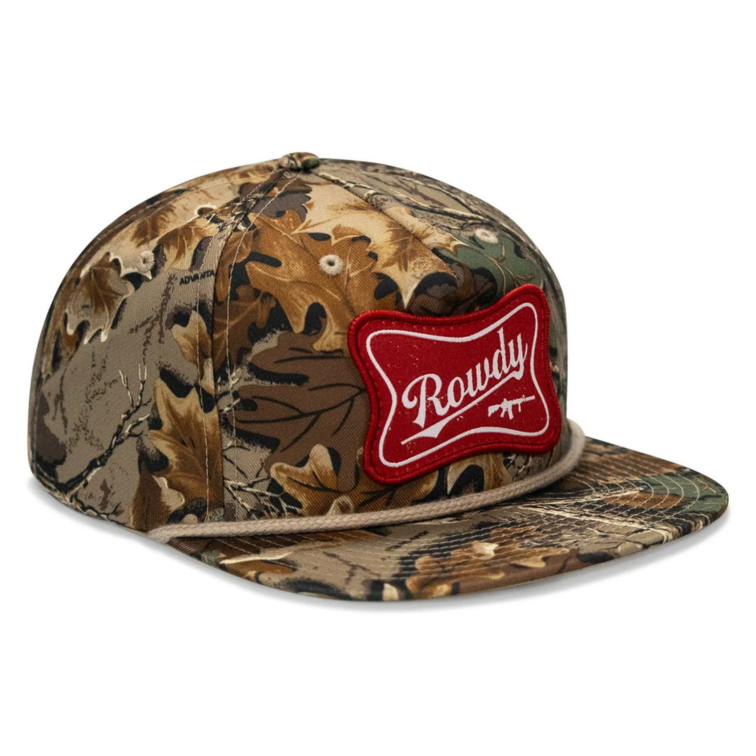 One Revolver Surfboards - Rowdy Patch Flat Bill SnapBack Hat HEADWEAR