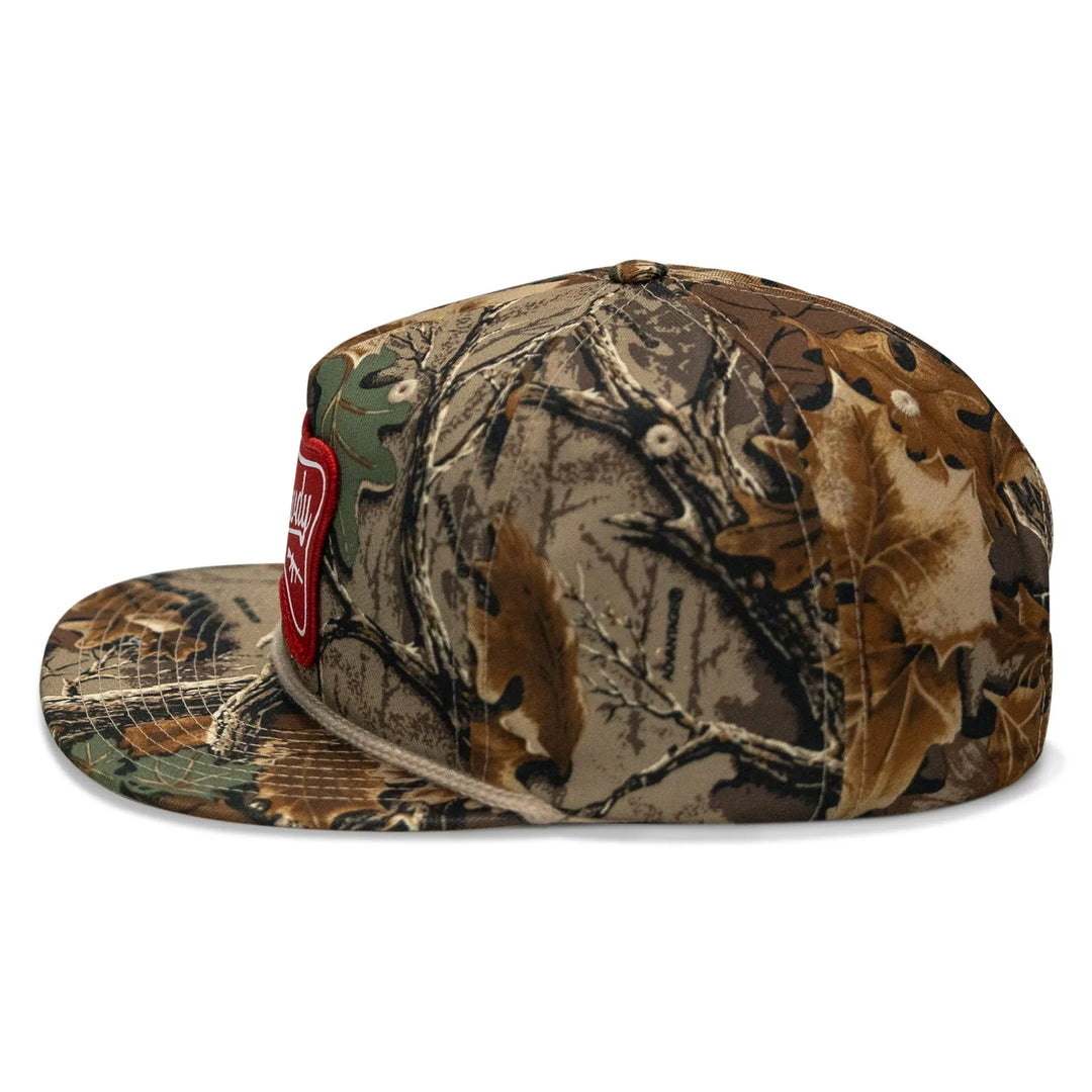 One Revolver Surfboards - Rowdy Patch Flat Bill SnapBack Hat HEADWEAR