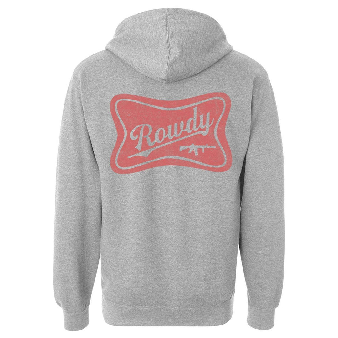 Rowdy Beer Logo Fleece Lined Hoodies - One Revolver Surfboards