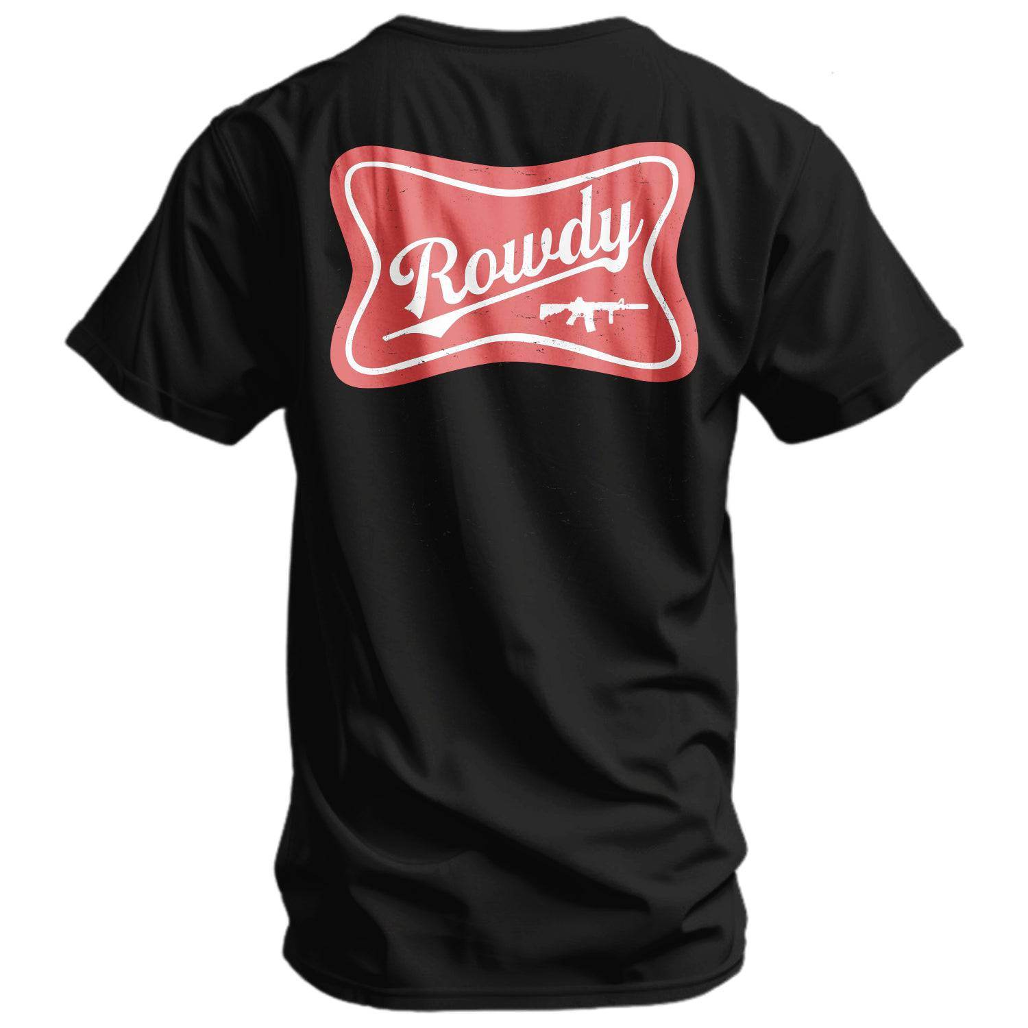 Rowdy Beer Logo Men's T-Shirt - One Revolver Surfboards