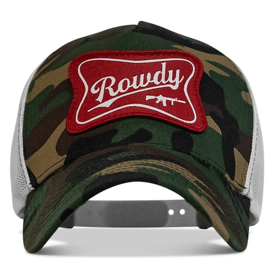 Rowdy Beer Logo Patch Snapback Hat - One Revolver Surfboards