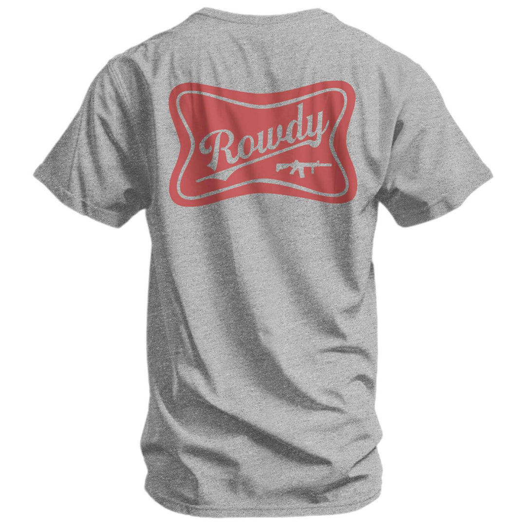 Rowdy Beer Logo Men's T-Shirt - One Revolver Surfboards