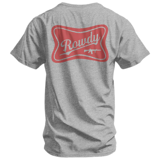 Rowdy Beer Logo Men's T-Shirt - One Revolver Surfboards