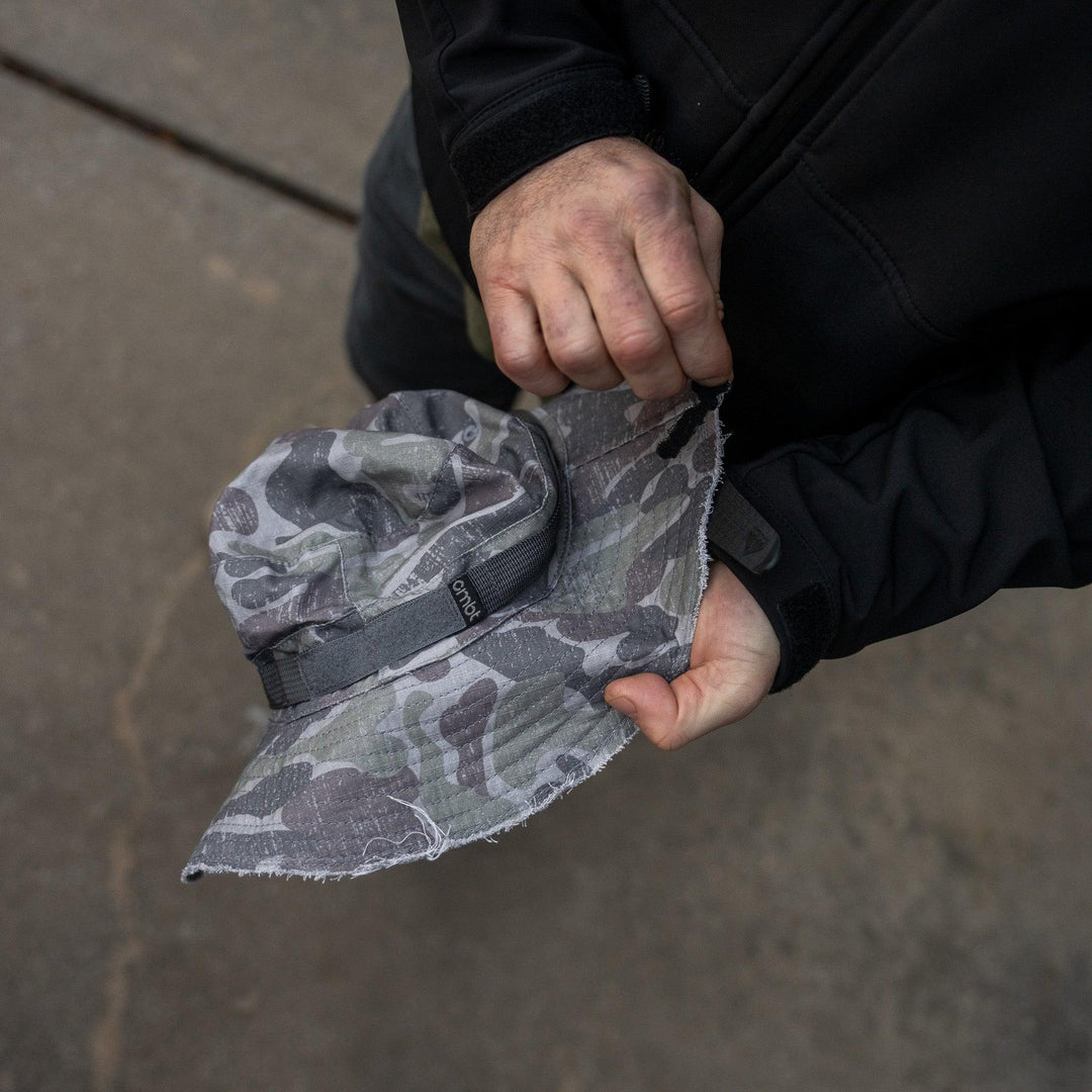 One Revolver Surfboards - Distressed Ripstop Mid-Profile Tactical Boonie Hat HEADWEAR