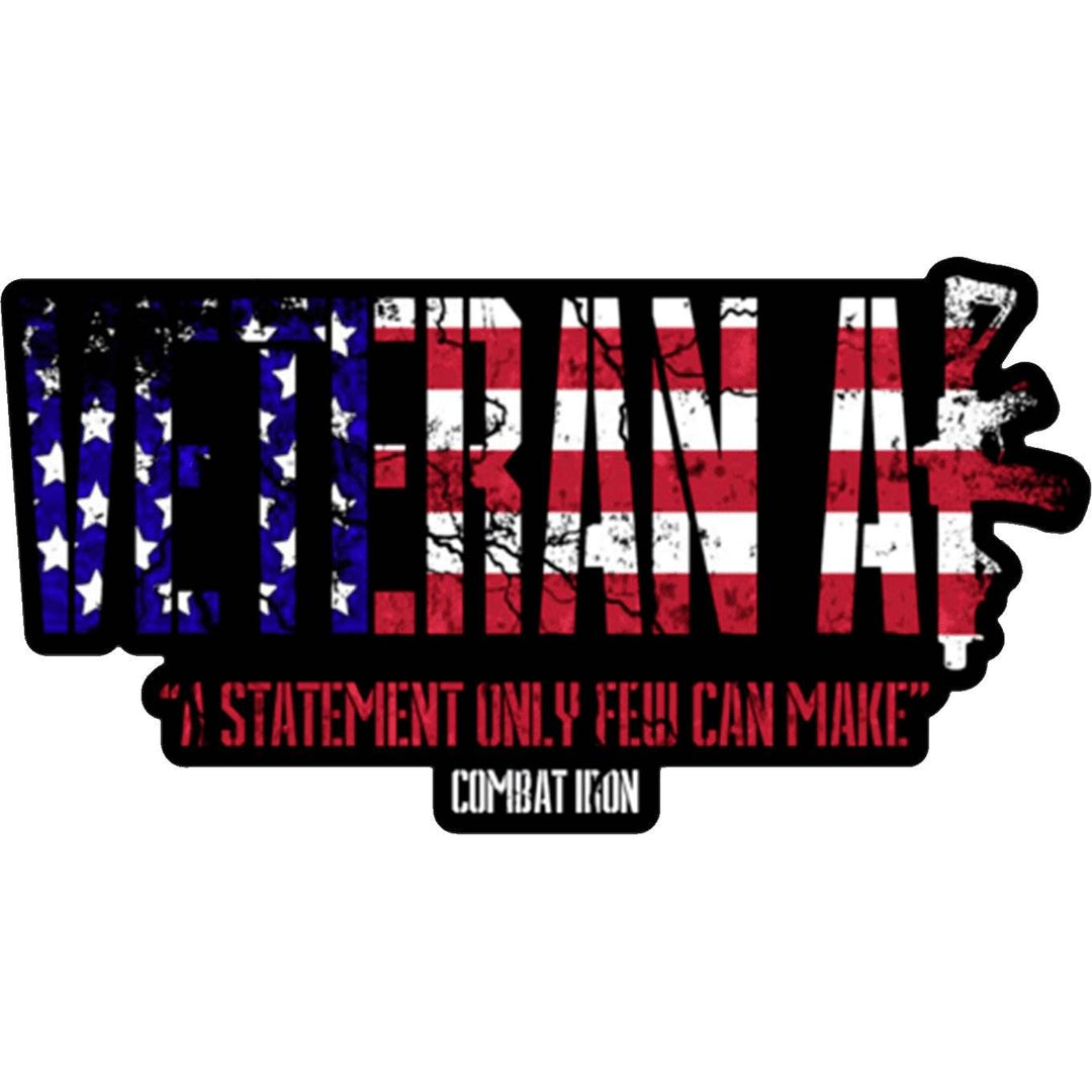 VETERAN AF | USA EDITION ALL WEATHER DECAL - DECAL - One Revolver Surfboards