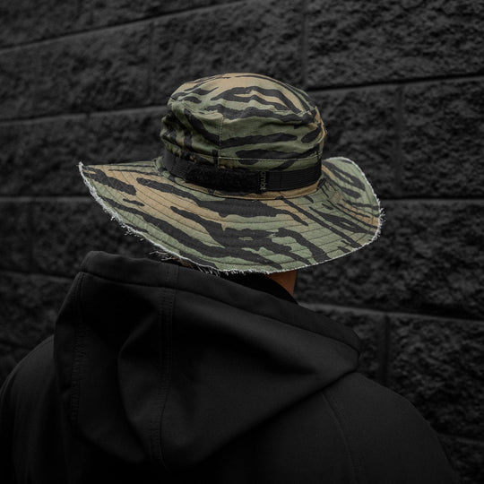 One Revolver Surfboards - Distressed Ripstop Mid-Profile Tactical Boonie Hat HEADWEAR