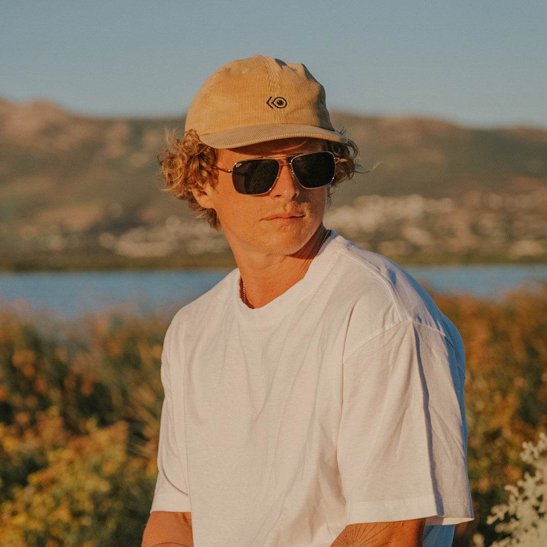 Coastal - Gold- Jet Black Polarized - One Revolver Surfboards