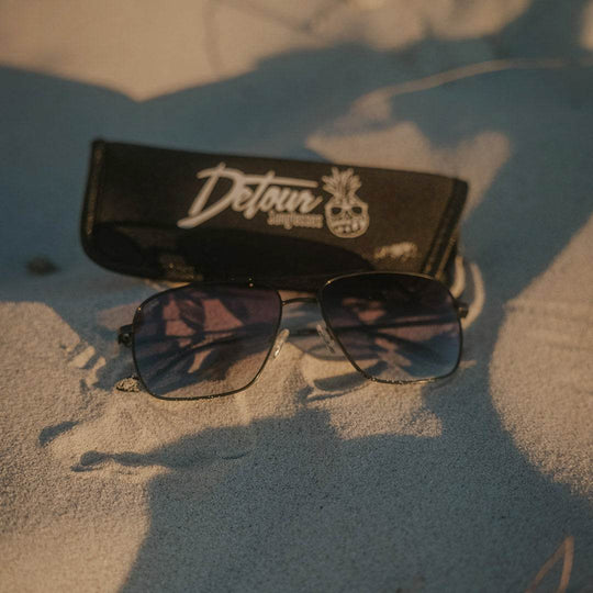 Coastal - Matte Black - Blue Gradient Polarized - One Revolver Surfboards