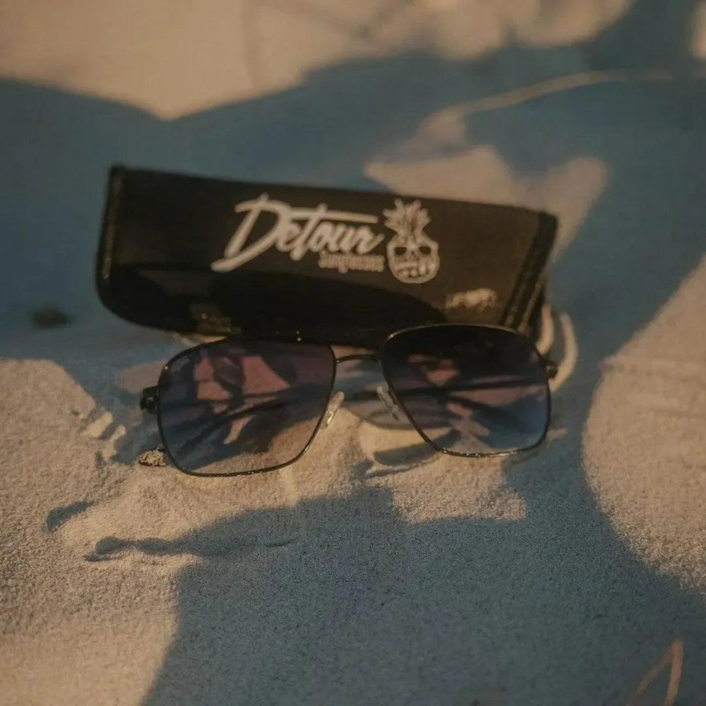 One Revolver Surfboards - Coastal - Matte Black - Blue Gradient Polarized Coastal