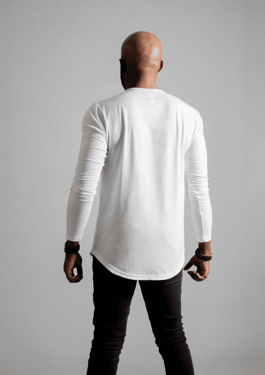 L/S Henley Curved Hem - One Revolver Surfboards