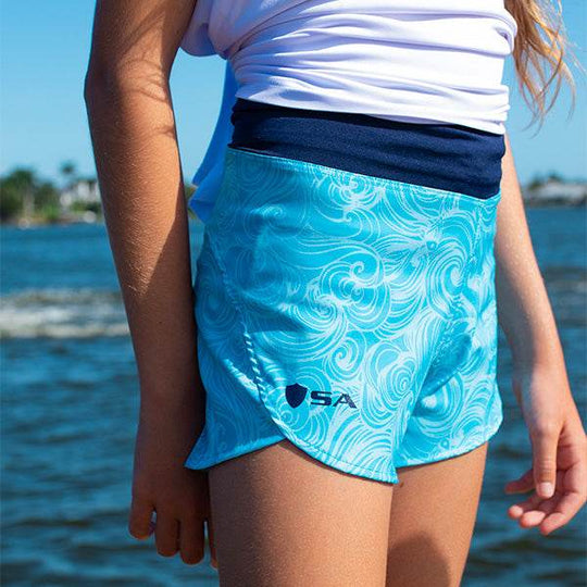 Girl’s Active Shorts - One Revolver Surfboards