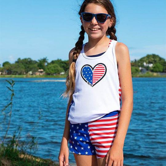 Girl’s Active Shorts - One Revolver Surfboards