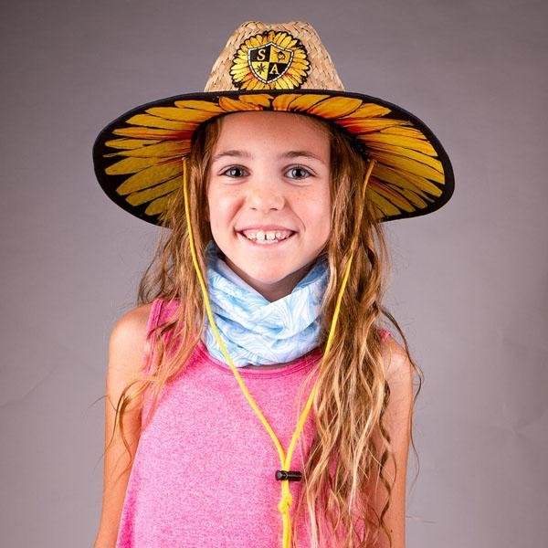 Kid's Straw Hat - One Revolver Surfboards