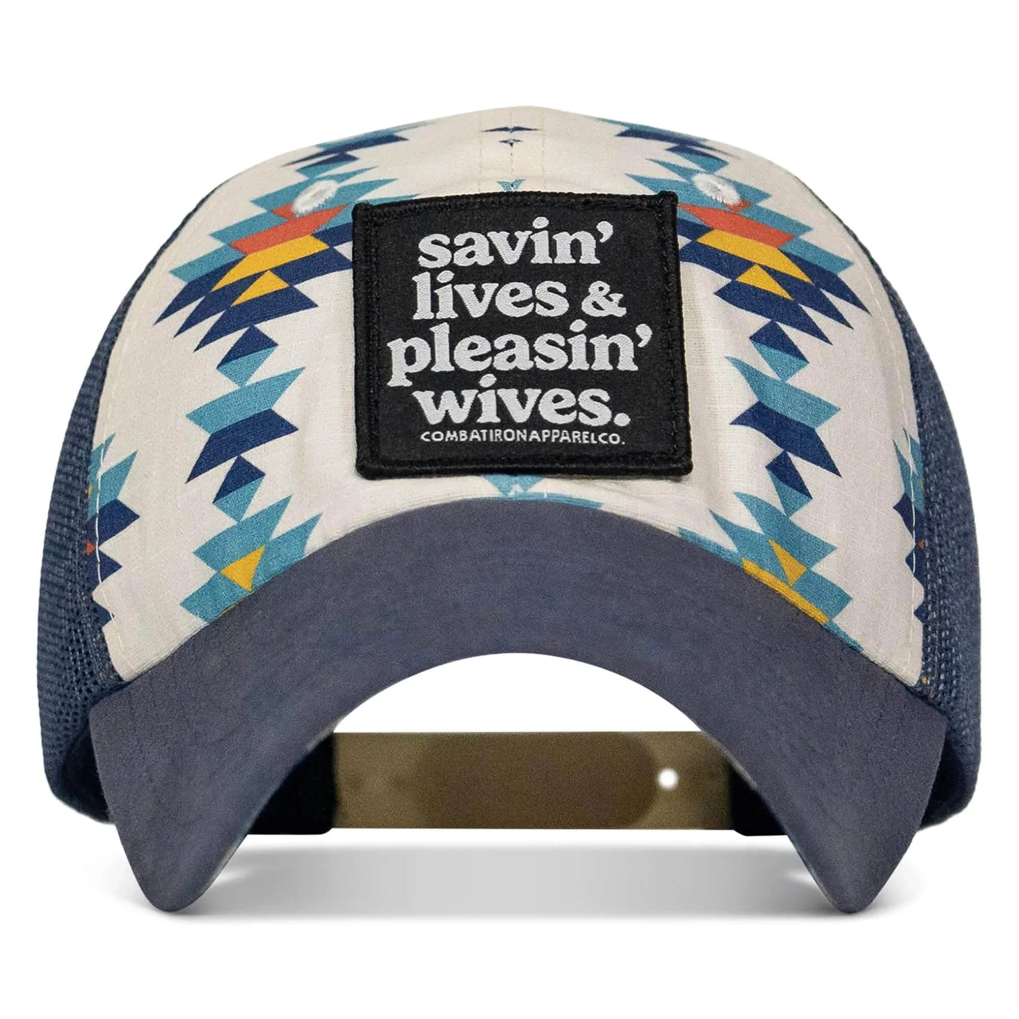 One Revolver Surfboards - Ripstop Savin' Lives & Pleasin' Wives Patch Tactical Ripstop Mesh Snapback Hat HEADWEAR