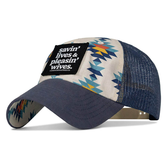 Ripstop Savin' Lives & Pleasin' Wives Low Pro Snapback - One Revolver Surfboards