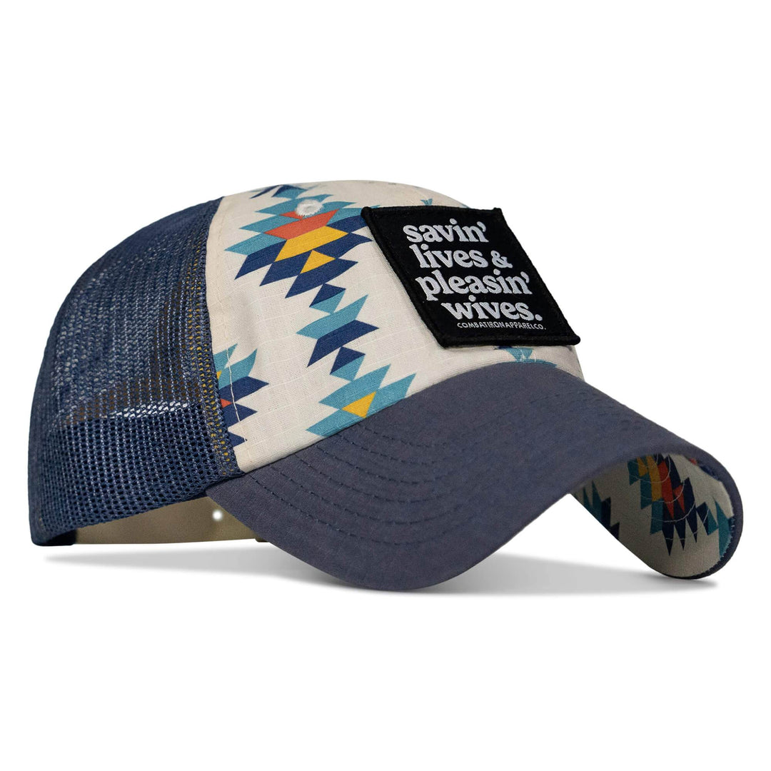 Ripstop Savin' Lives & Pleasin' Wives Low Pro Snapback - One Revolver Surfboards