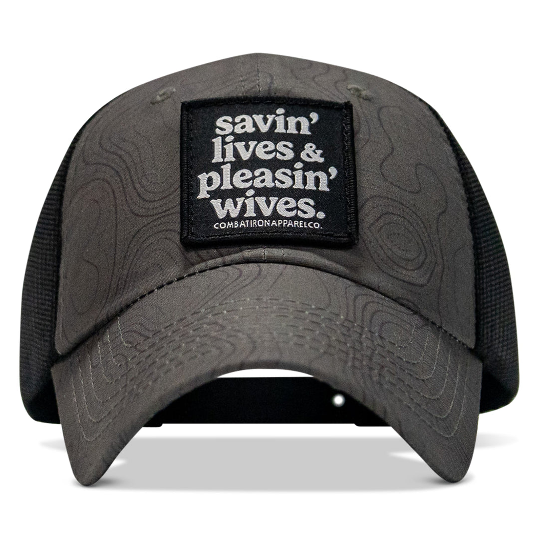 Ripstop Savin' Lives & Pleasin' Wives Low Pro Snapback