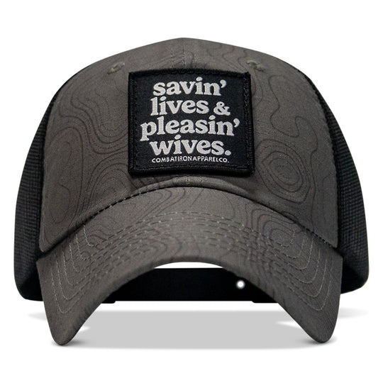 Ripstop Savin' Lives & Pleasin' Wives Low Pro Snapback