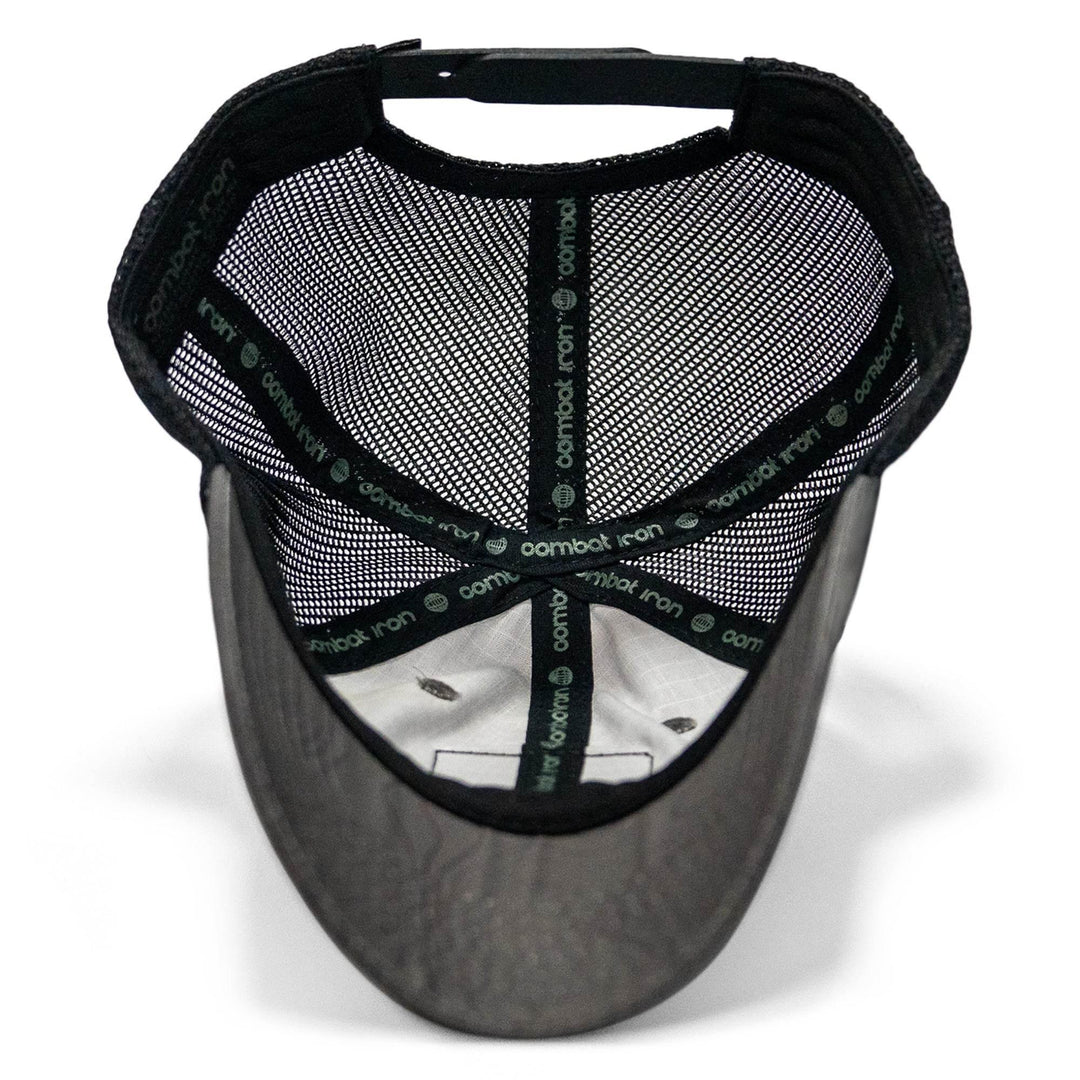 One Revolver Surfboards - Shoot First. Die Last. Club Patch Tactical Ripstop Mesh Snapback Hat HEADWEAR