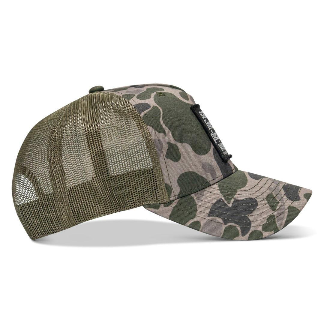 Savin' Lives & Pleasin' Wives Patch SnapBack Hat