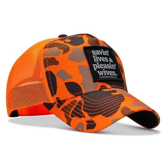 Savin' Lives & Pleasin' Wives Patch SnapBack Hat - One Revolver Surfboards