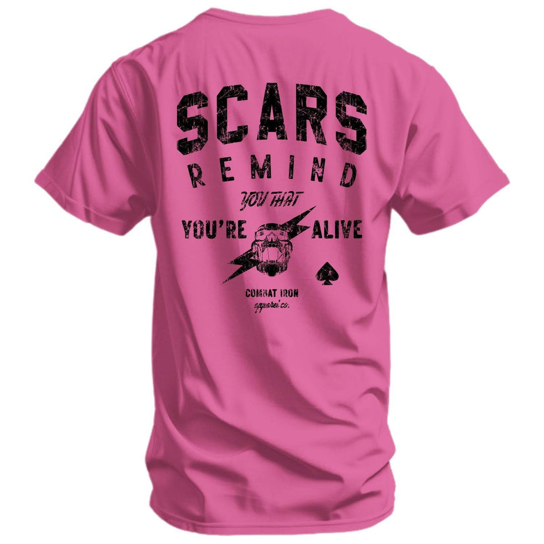 Scars Remind You That You're Alive Men's T-Shirt - One Revolver Surfboards
