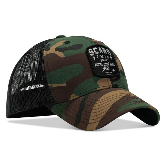 One Revolver Surfboards - Scars Patch Snapback Hat HEADWEAR