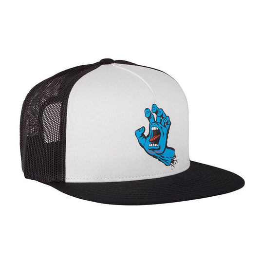 Santa Cruz Screaming Hand Front Mesh Trucker High Profile Hat - One Revolver Surfboards