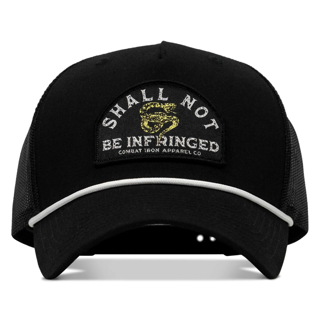 One Revolver Surfboards - Shall Not Be Infringed Patch Rope Snapback Hat HEADWEAR