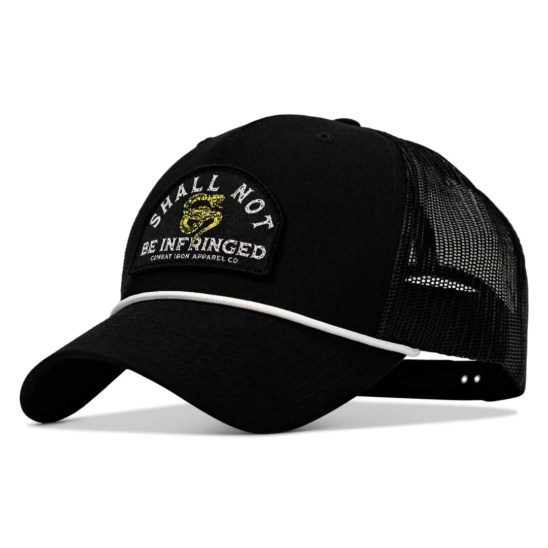 One Revolver Surfboards - Shall Not Be Infringed Patch Rope Snapback Hat HEADWEAR