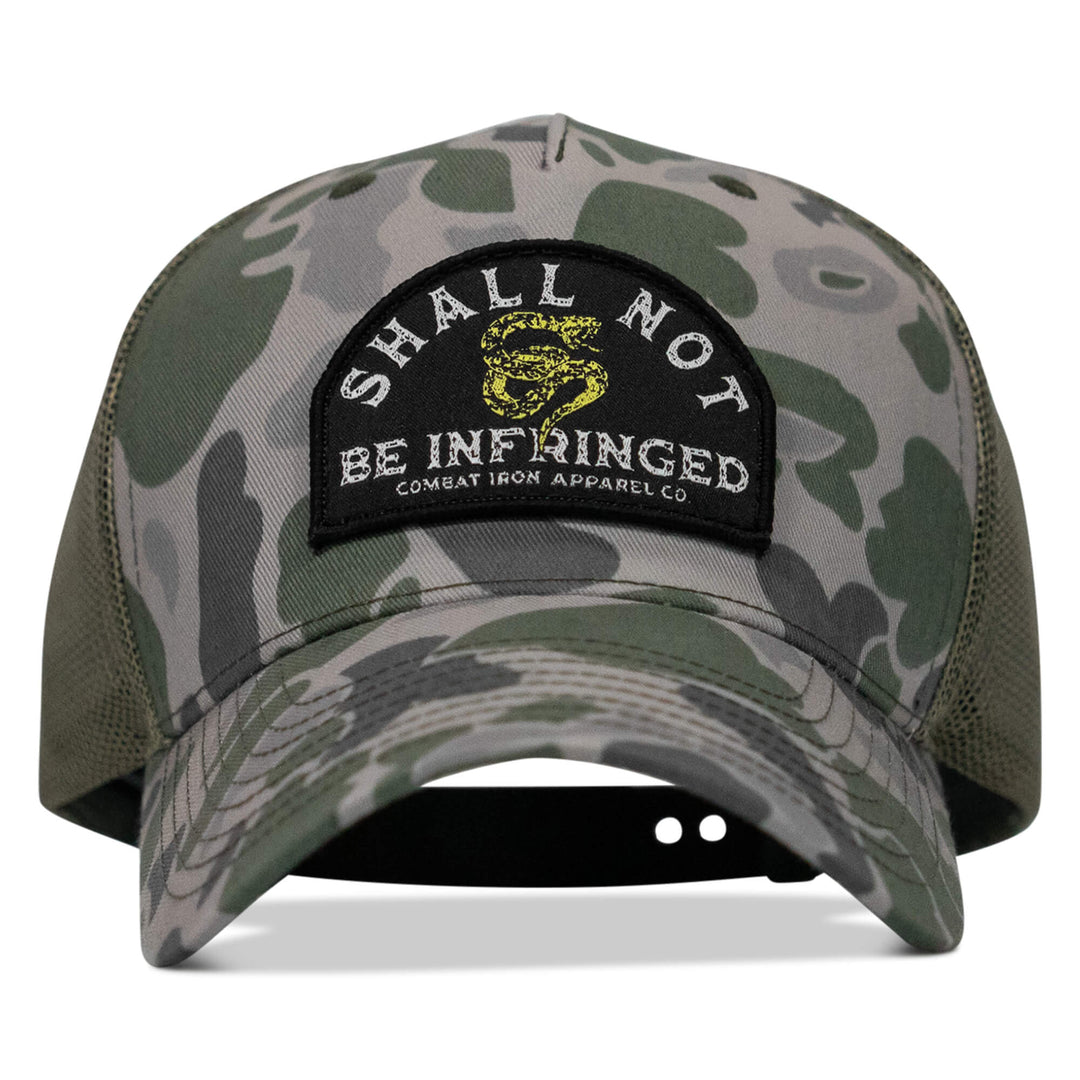 One Revolver Surfboards - Shall Not Be Infringed Patch Snapback Hat HEADWEAR