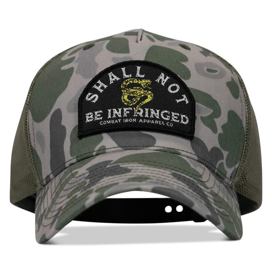 One Revolver Surfboards - Shall Not Be Infringed Patch Snapback Hat HEADWEAR