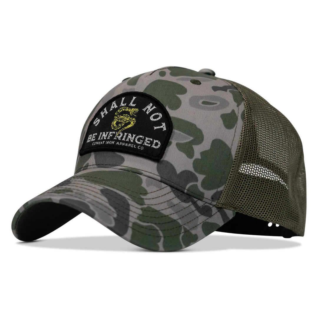One Revolver Surfboards - Shall Not Be Infringed Patch Snapback Hat HEADWEAR