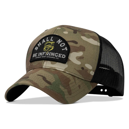 One Revolver Surfboards - Shall Not Be Infringed Patch Snapback Hat HEADWEAR