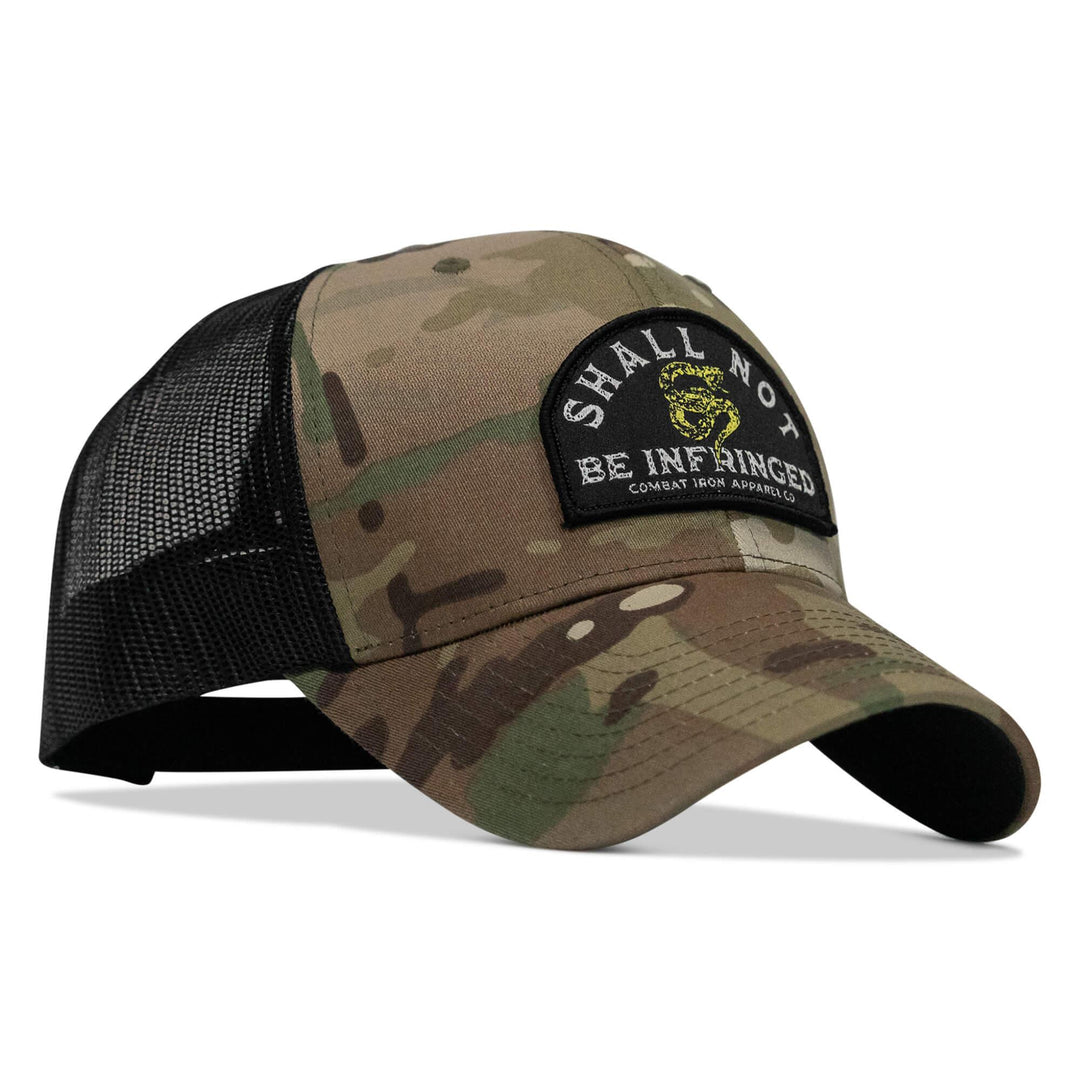 One Revolver Surfboards - Shall Not Be Infringed Patch Snapback Hat HEADWEAR