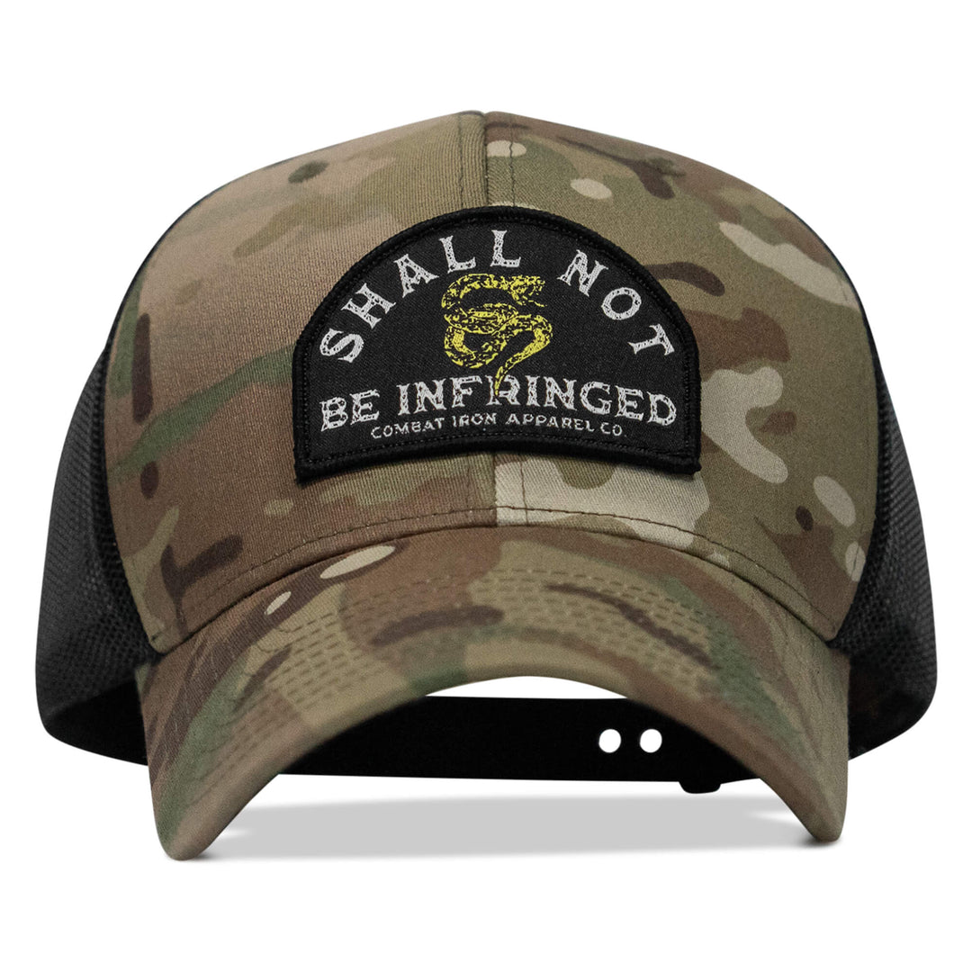 One Revolver Surfboards - Shall Not Be Infringed Patch Snapback Hat HEADWEAR
