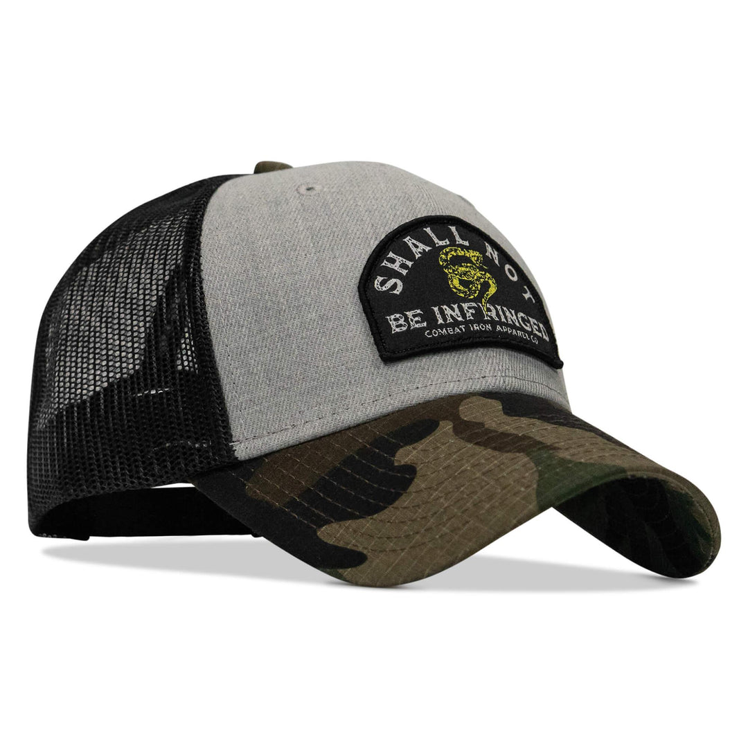 One Revolver Surfboards - Shall Not Be Infringed Patch Snapback Hat HEADWEAR