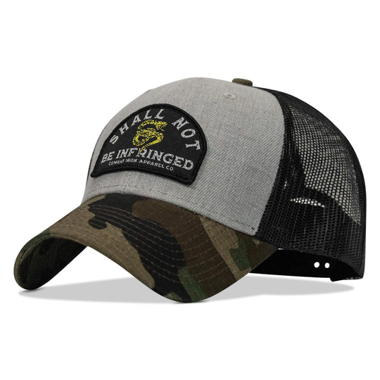 One Revolver Surfboards - Shall Not Be Infringed Patch Snapback Hat HEADWEAR