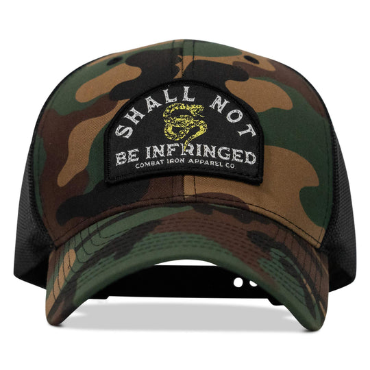 One Revolver Surfboards - Shall Not Be Infringed Patch Snapback Hat HEADWEAR