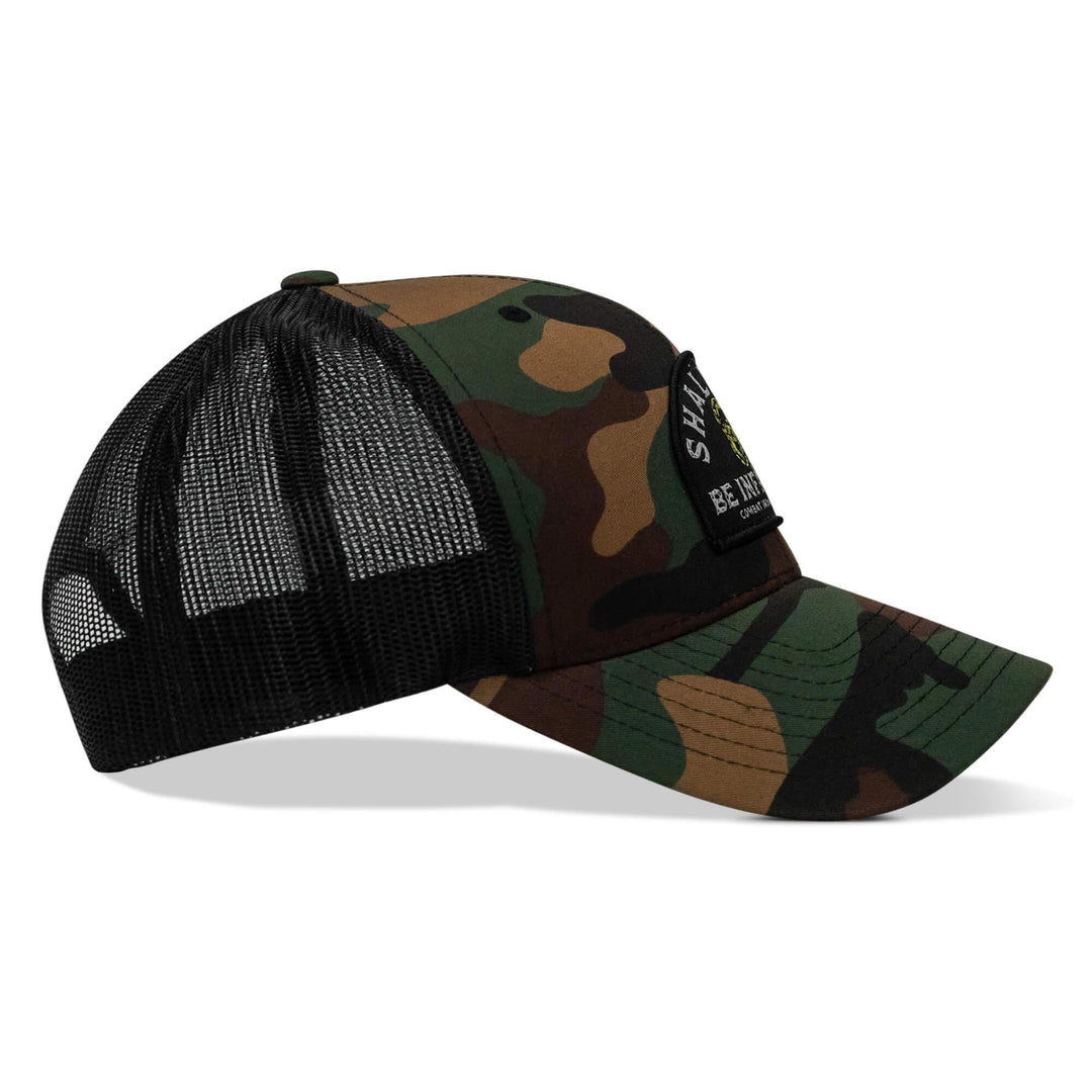 One Revolver Surfboards - Shall Not Be Infringed Patch Snapback Hat HEADWEAR