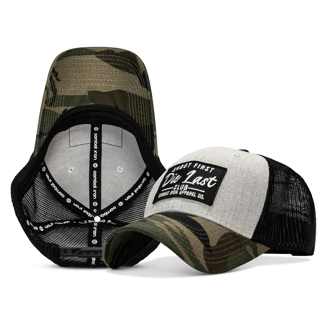 One Revolver Surfboards - Shoot First. Die Last. Club Patch Snapback HEADWEAR
